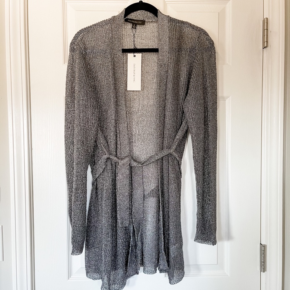 NWT Dance & Marvel Chainlink Cardigan AJ0104 - M